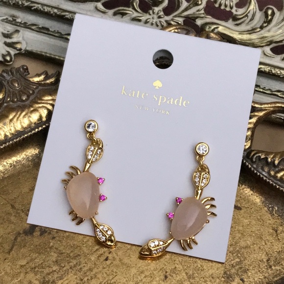 KATE SPADE • Sea Star Crab Earrings - Picture 2 of 3